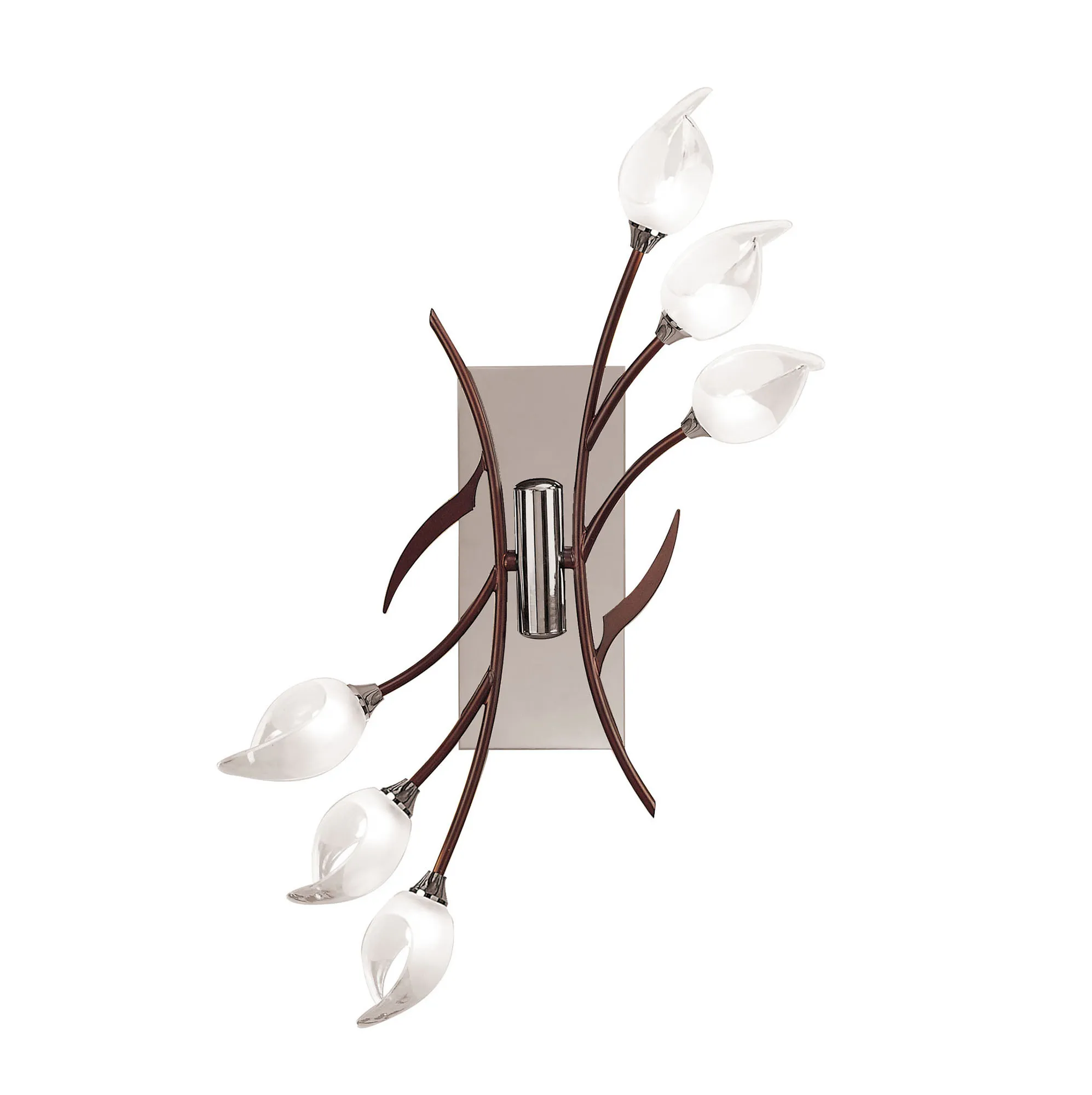 Holland Polished Chrome Wall Lights Mantra Armed Wall Lights